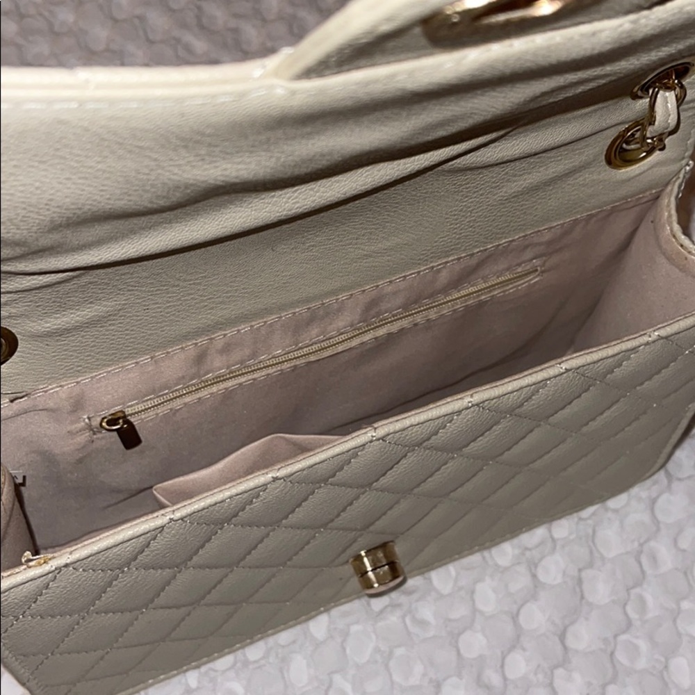 Beige Chain Bag - image 5